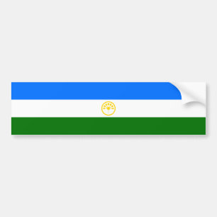 Patriotiska Basjkirien Flagga Bildekal