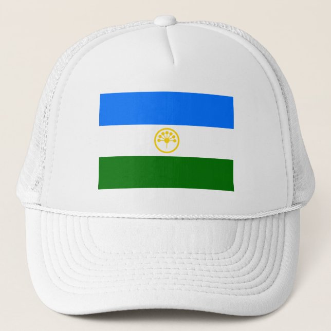 Patriotiska Basjkirien Flagga Keps (Framsida)