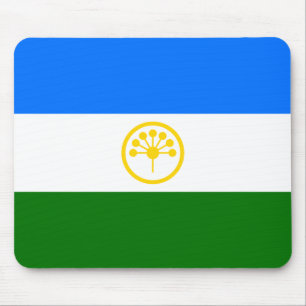 Patriotiska Basjkirien Flagga Musmatta