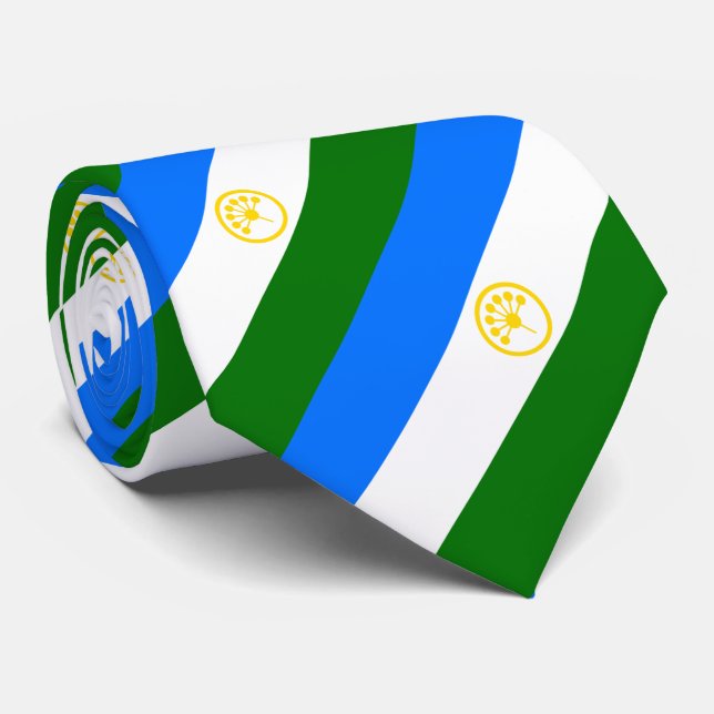 Patriotiska Basjkirien Flagga Slips (Rullad)