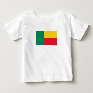 Patriotiska Benin Flagga T Shirt