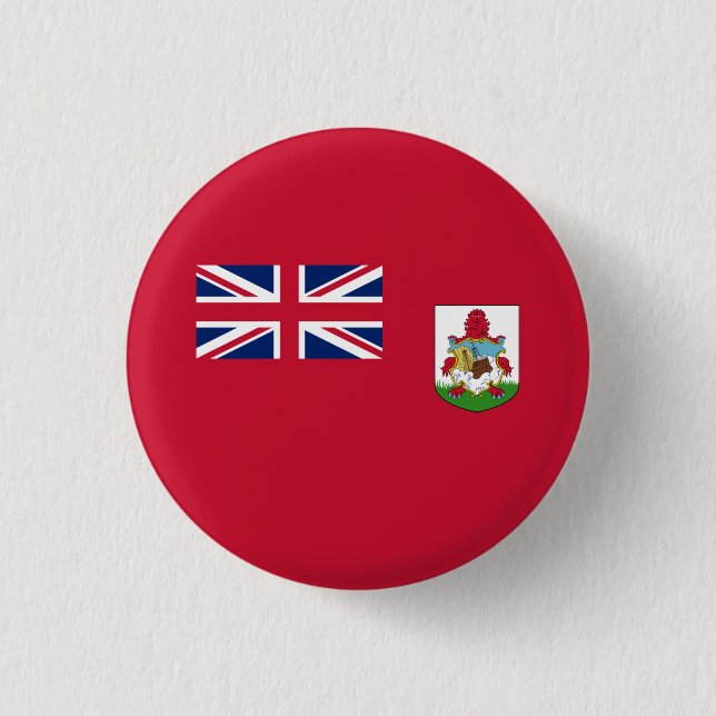 Patriotiska Bermudaförbundet Knapp (Framsida)