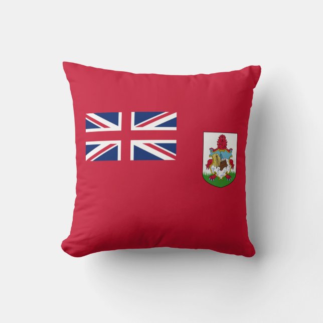 Patriotiska Bermudiska flaggan Kudde (Framsida)