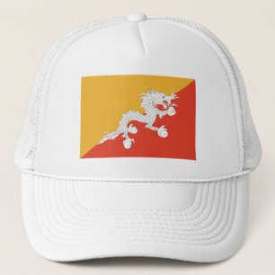 Patriotiska Bhutans flagga Keps