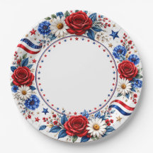 Patriotiska blomsteramerikanska självständighetsda