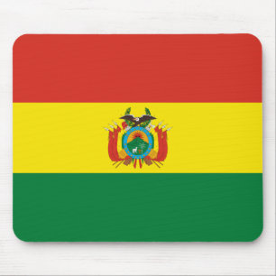 Patriotiska Bolivia-flaggan Musmatta