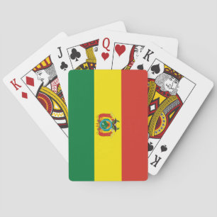 Patriotiska Bolivia Flaggspelkort Casinokort