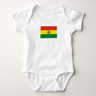 Patriotiska Boliviaflaggan T Shirt