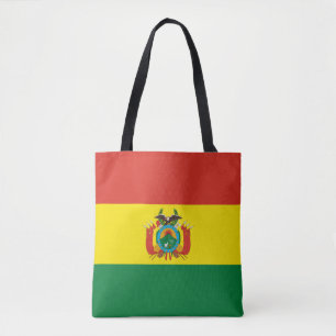 Patriotiska Boliviaflaggan Tygkasse