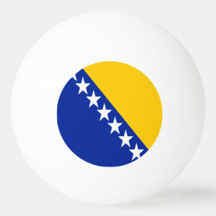 Patriotiska Bosnien Hercegovina Flagga Pingisboll