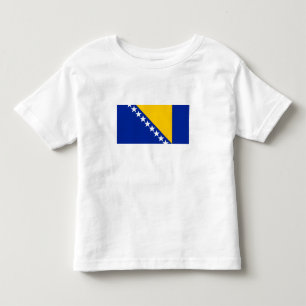 Patriotiska Bosnien Hercegovina Flagga T Shirt