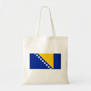 Patriotiska Bosnien Hercegovina Flagga Tygkasse