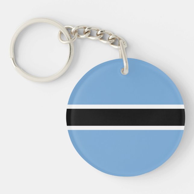 Patriotiska Botswanas flagga (Framsidan)