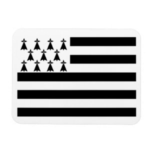 Patriotiska Bretagneflaggan Magnet