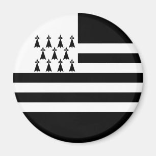 Patriotiska Bretagneflaggan Magnet
