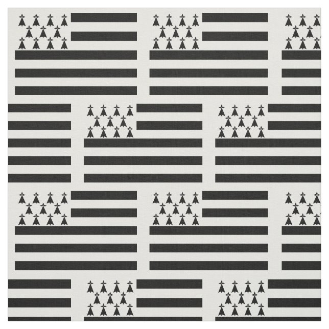 Patriotiska Bretagneflaggan Tyg (Provkarta)