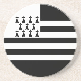 Patriotiska Bretagneflaggan Underlägg