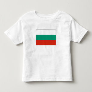 Patriotiska bulgariska flaggan t shirt