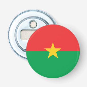 Patriotiska Burkina Faso Flagga Flasköppnare