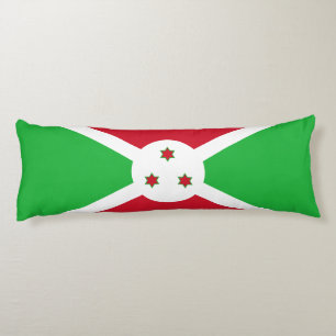 Patriotiska Burundis flagga Kroppskudde