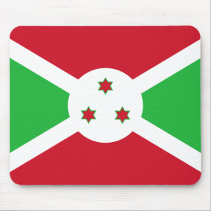 Patriotiska Burundis flagga Musmatta
