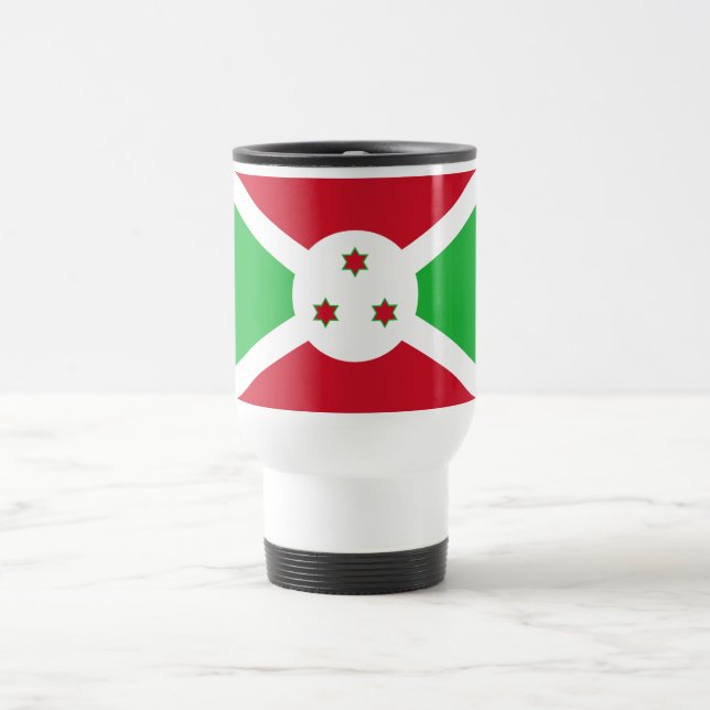 Patriotiska Burundis flagga Resemugg (Center)
