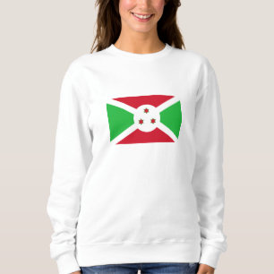 Patriotiska Burundis flagga T Shirt