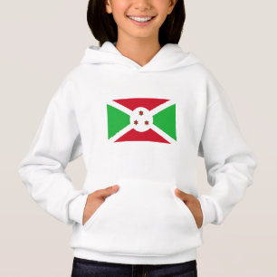 Patriotiska Burundis flagga T Shirt