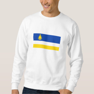 Patriotiska Buryatia Flagga Lång Ärmad Tröja