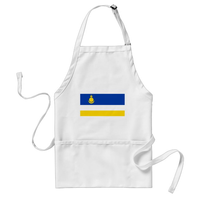 Patriotiska Buryatiaflaggan Förkläde (Framsidan)
