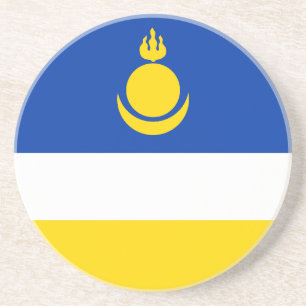 Patriotiska Buryatiaflaggan Underlägg