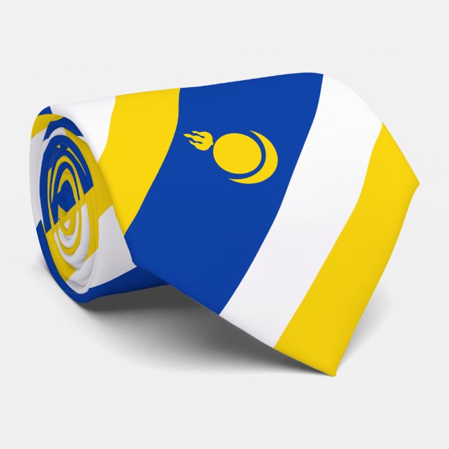 Patriotiska Buryatias flagga Slips (Rullad)