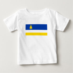 Patriotiska Buryatias flagga T Shirt