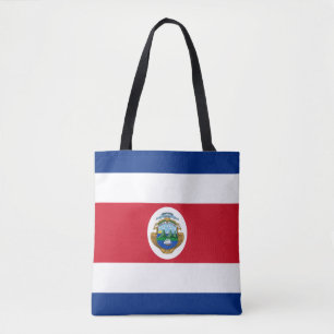 Patriotiska Costa Rica-flaggan Tygkasse