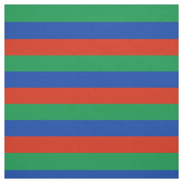 Patriotiska Dagestanflaggan Tyg (Provkarta)