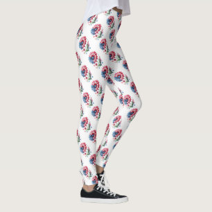 Patriotiska Daisy Leggings