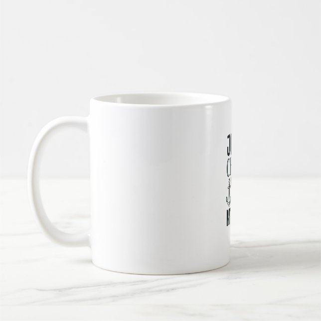 Patriotiska Dansande Skelett 4:e Juli Tröja Desi Kaffemugg (Vänster)
