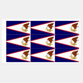 Patriotiska etiketter med flagga av amerikanska Sa