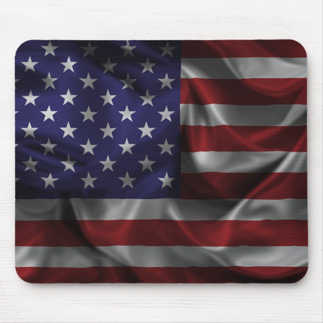 Patriotiska Flagga i Förenta staterna Musmatta (Framsidan)