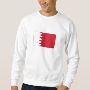 Patriotiska flaggan i Bahrain Lång Ärmad Tröja