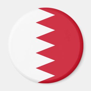 Patriotiska flaggan i Bahrain Magnet