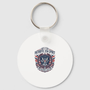 Patriotiska Frihetssköld Frihetsikoner & Symboler Nyckelring