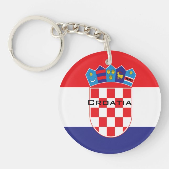 Patriotiska gåvor för kroatisk medborgareflagga (Framsidan)