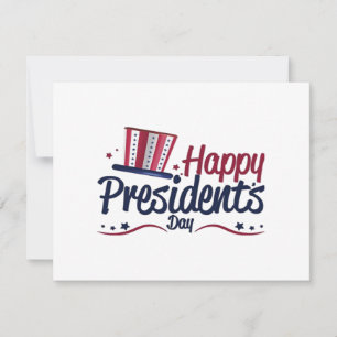 Patriotiska glada presidentens dag designpresenter