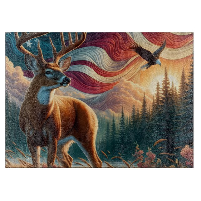 Patriotiska hjortar (Framsidan)
