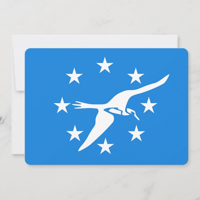 Patriotiska inbjudningar till Flagga Corpus Christ (Framsida)