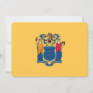 Patriotiska inbjudningar till Flagga i New jersey