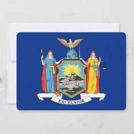 Patriotiska inbjudningar till Flagga New York