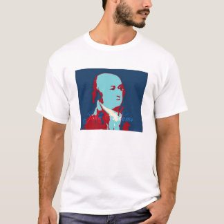 Patriotiska John Adams T-shirt