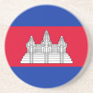 Patriotiska Kambodjaflaggan Underlägg